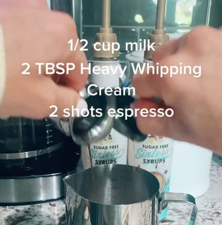 ingredients for smores iced shaken espresso