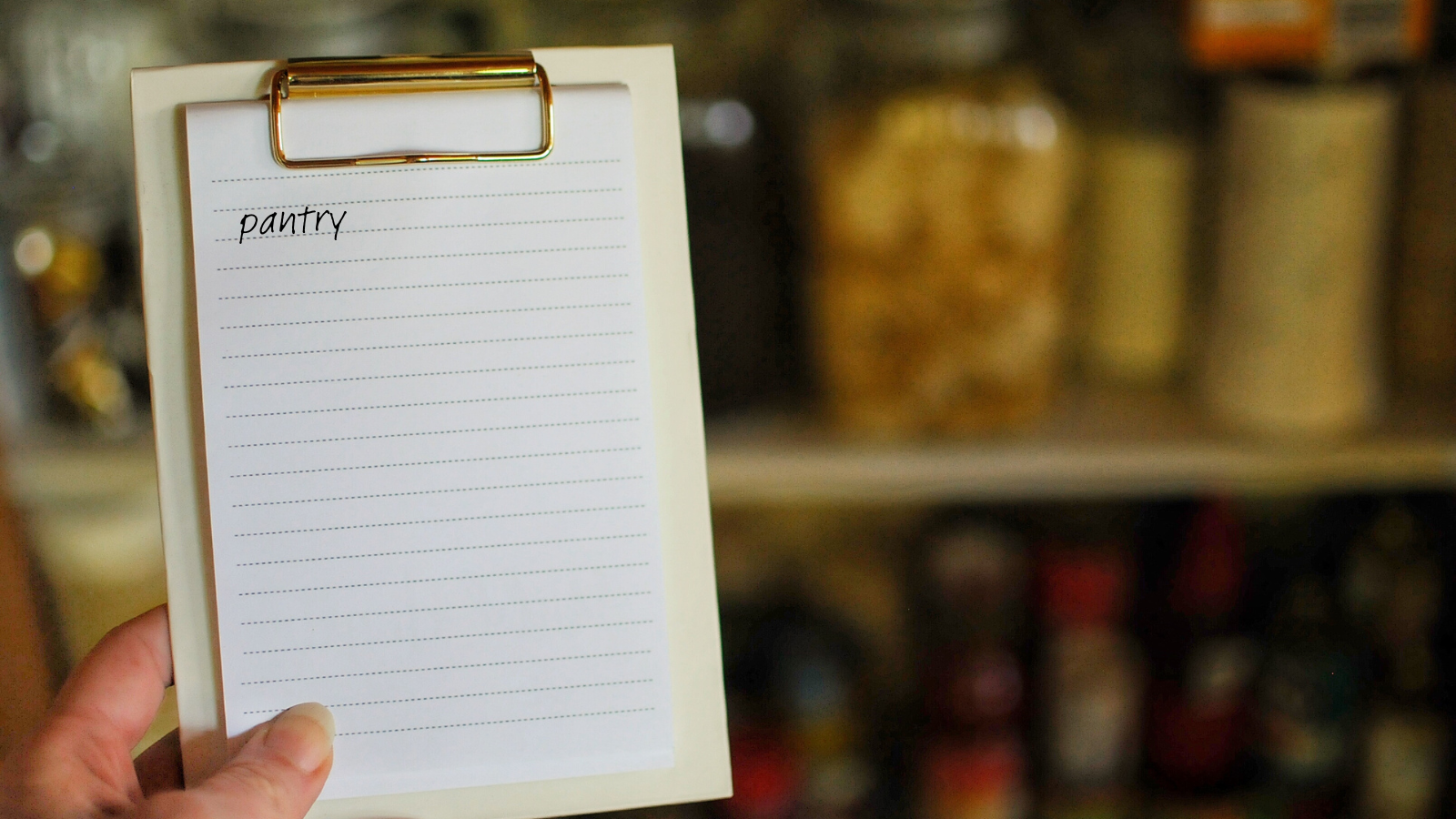 Pantry Sweep