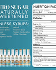Sinless Syrup nutrition facts