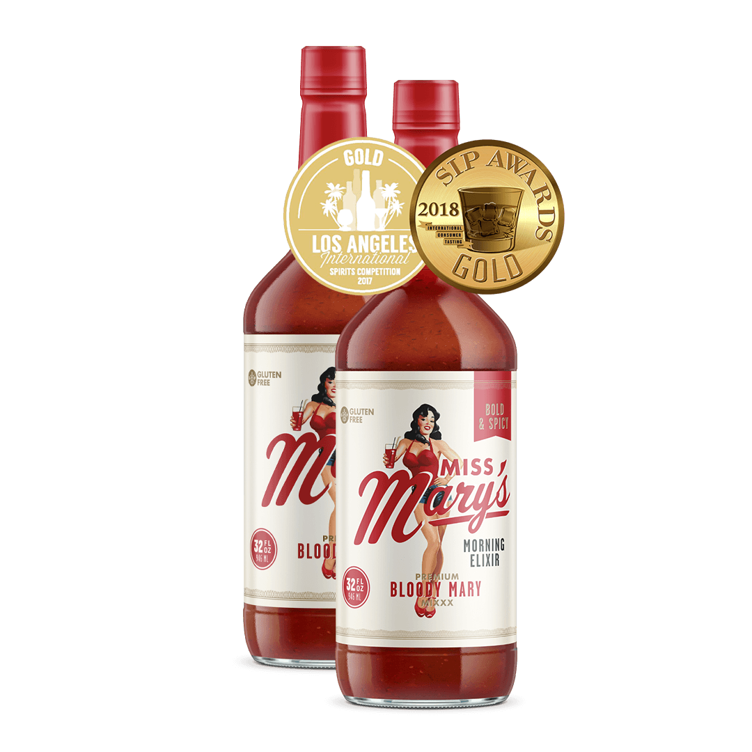 Bold & Spicy Bloody Mary Mix - Award Winning 2 pack