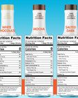 Sugarfree Chocolate Lovers Collection Sinless Syrups Nutrition Labels