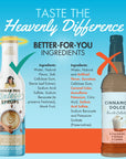Compare Cinnamon Dolce Sinless Syrup Ingredients