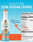 Sugarfree Hazelnut Sinless Syrup Nutrition Label