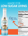 Sugarfree Madagascar Vanilla Sinless Syrup Nutrition Label