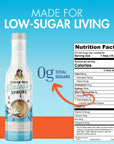 Sugarfree Madagascar Vanilla Sinless Syrup Nutrition Label