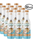 12-pack of Sugar Free Sinless Syrups Apple Crisp bottles on a white background
