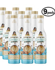 9-pack of Sugar Free cinnamon dolce Sinless Syrups with a white background