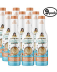 9-pack of Sugar Free Sinless Syrups hazelnut coffee flavor on a white background