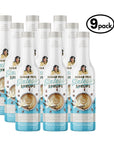 9-pack of Sugar Free Vanilla Sinless Syrups bottles on a white background