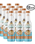12-pack of Sugar Free Sinless Syrups in Salted Caramel flavor on a white background