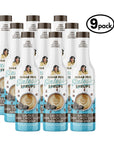 9-pack of Sugar Free Sinless Salted Dark Chocolate Syrups on a white background
