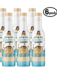 Six pack of toasted marshmallow Sugar Free Sinless Syrup bottles on a white background