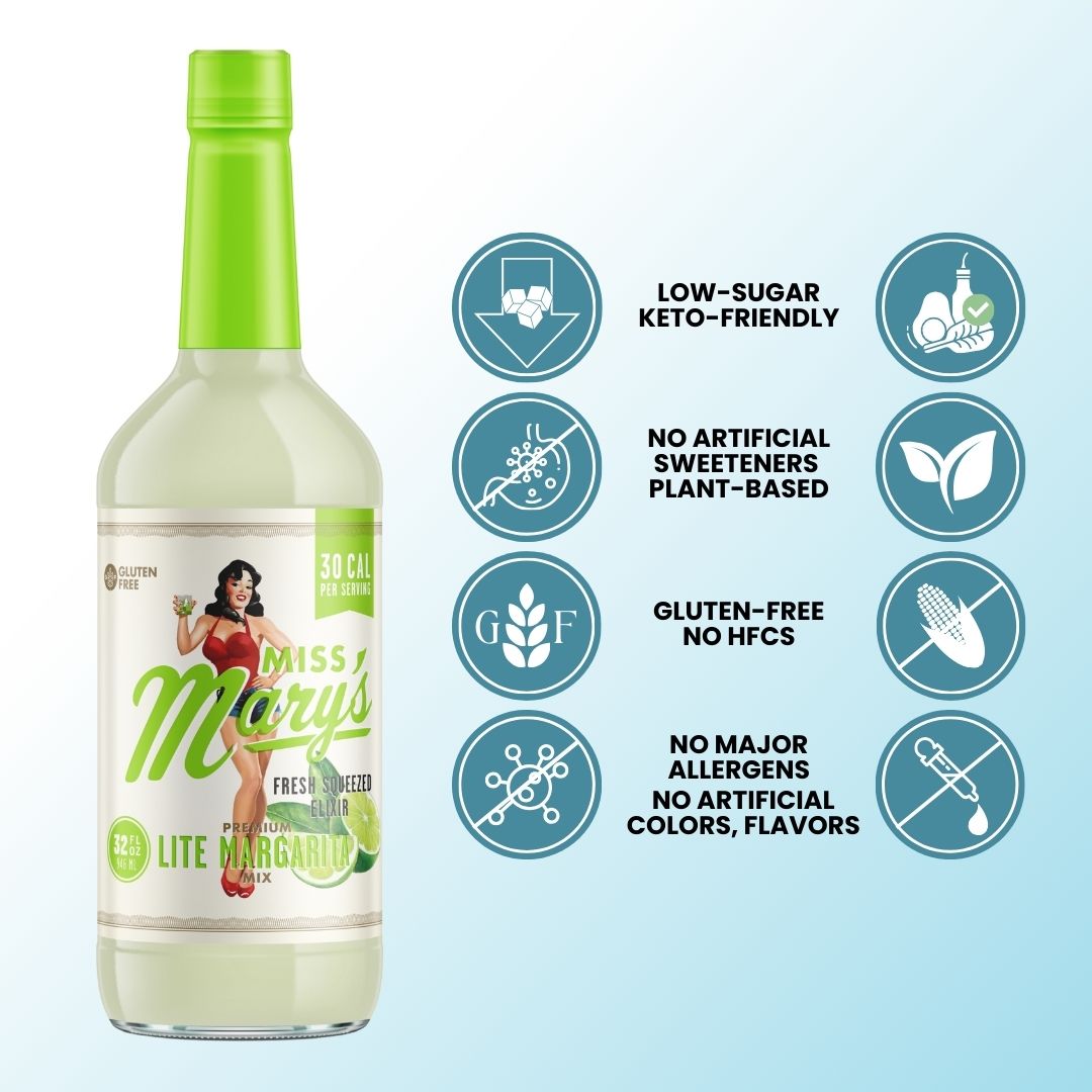Miss Mary's Lite Margarita Mix Attributes