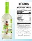 Miss Mary's Lite Margarita Mix Nutrition Facts and Ingredients List