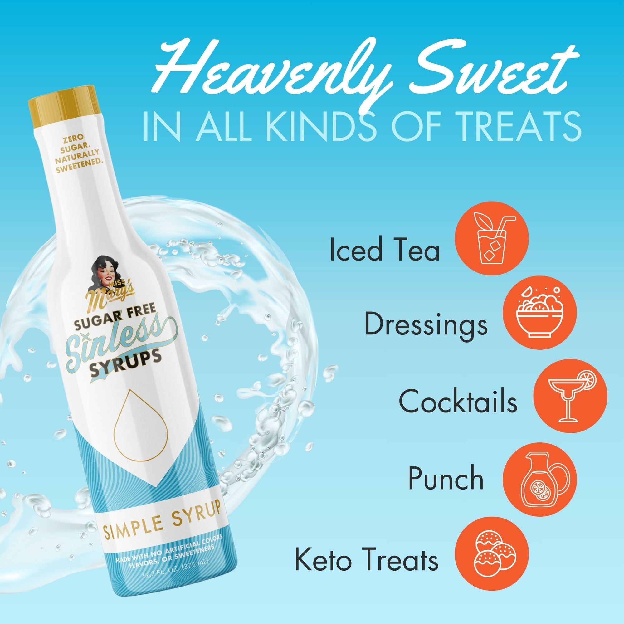 How to use Sugarfree Sinless Simple Syrup