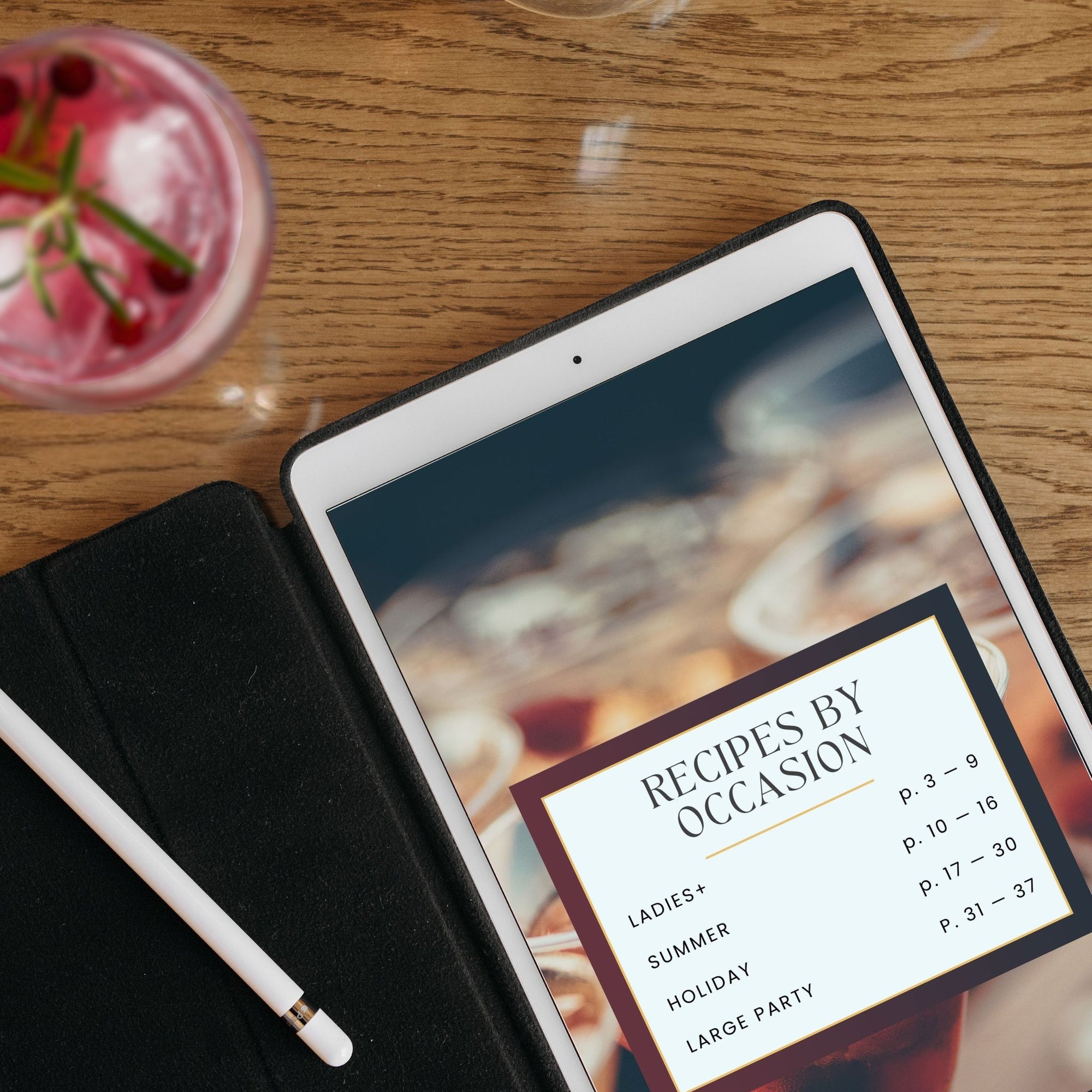 Sinless Cocktails Recipe eBook