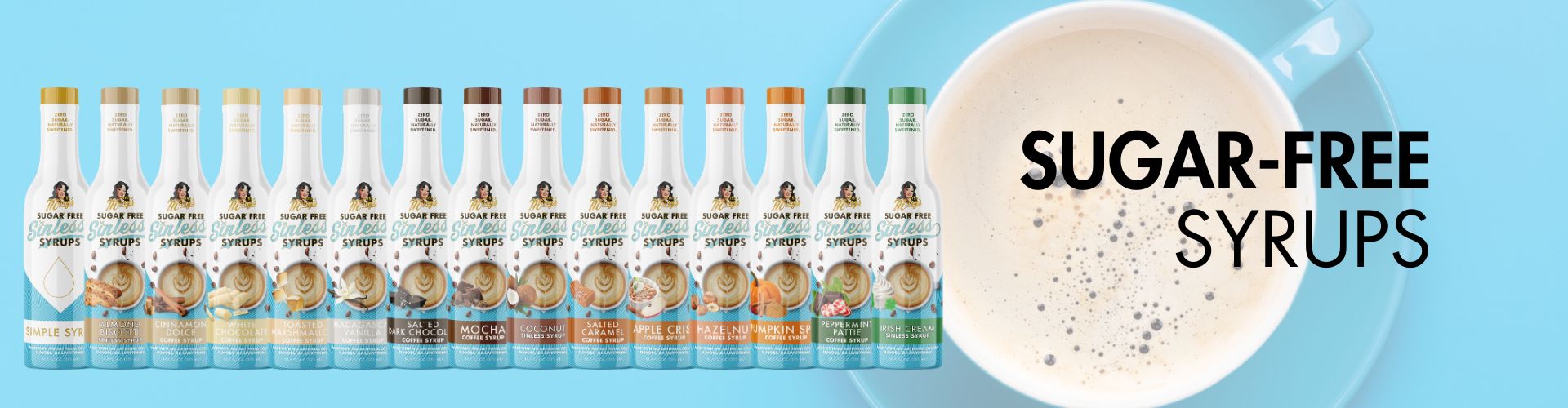 Page header - Sugar Free Syrups Collection