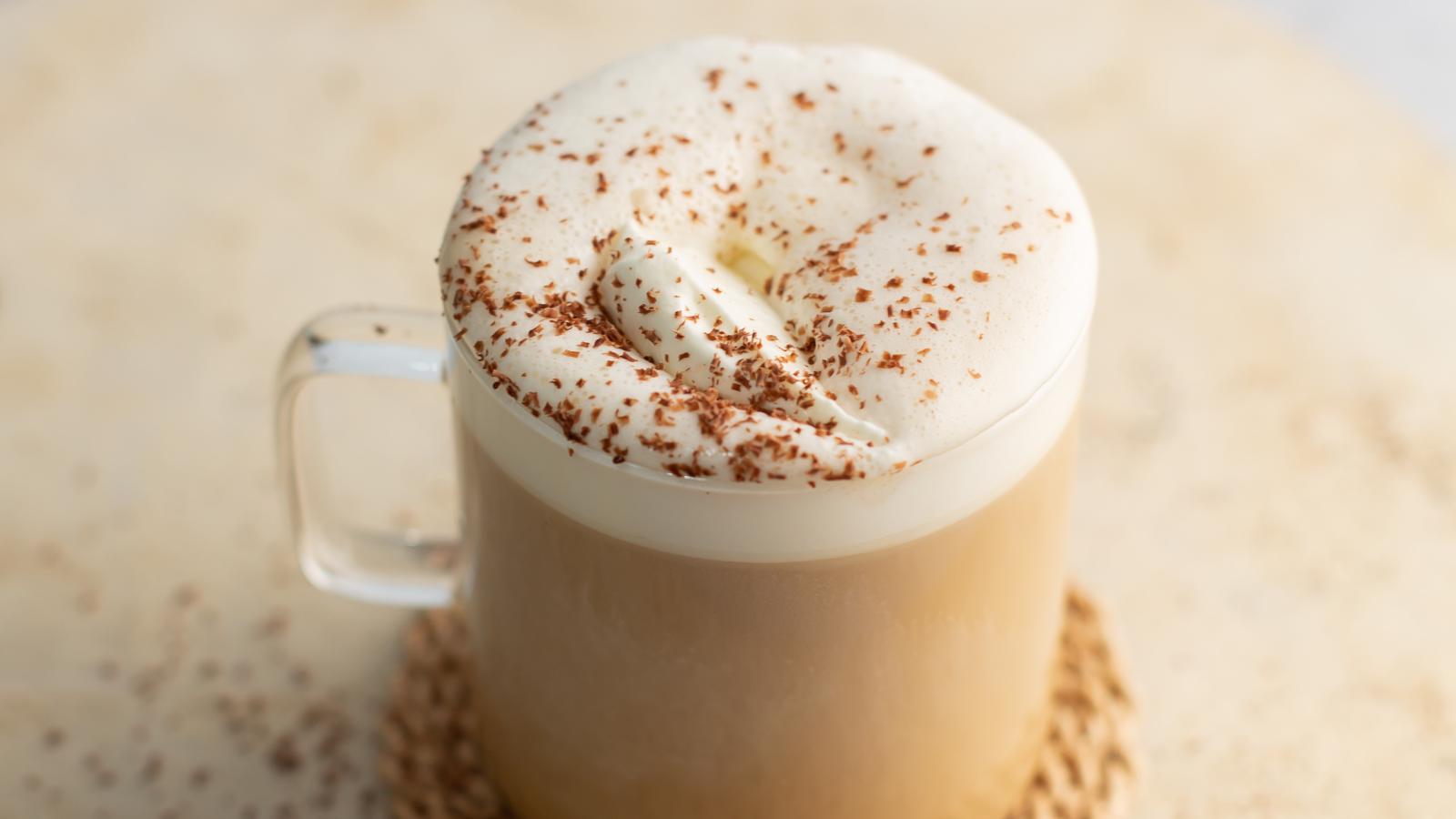 close up of Sugar Free White Chocolate Mocha from Miss Mary's Mix