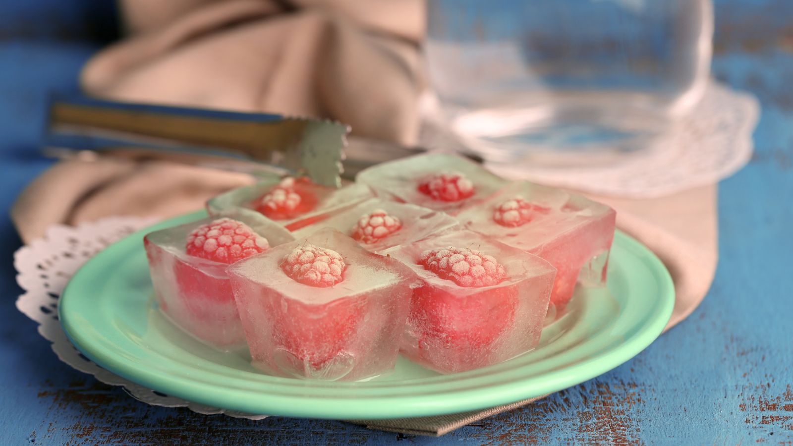 Raspberry Lemonade Cubes