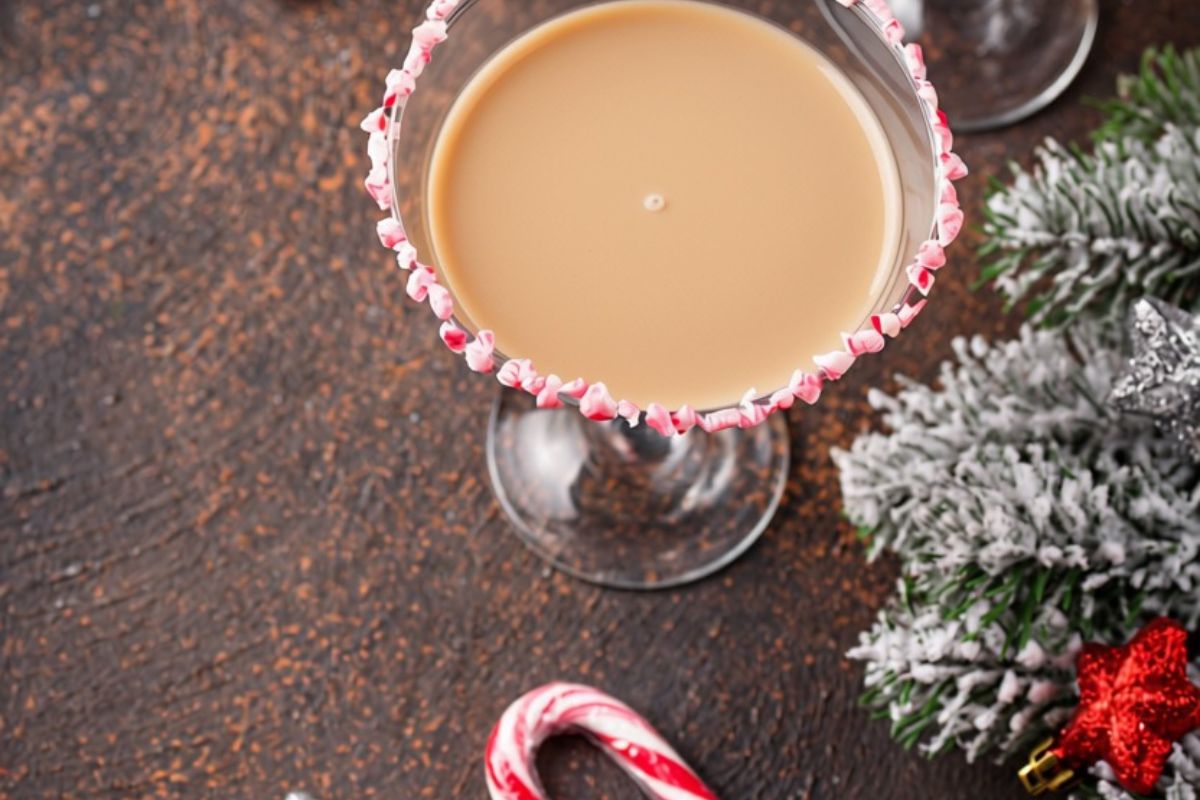 Peppermint Mocha Espresso Martini