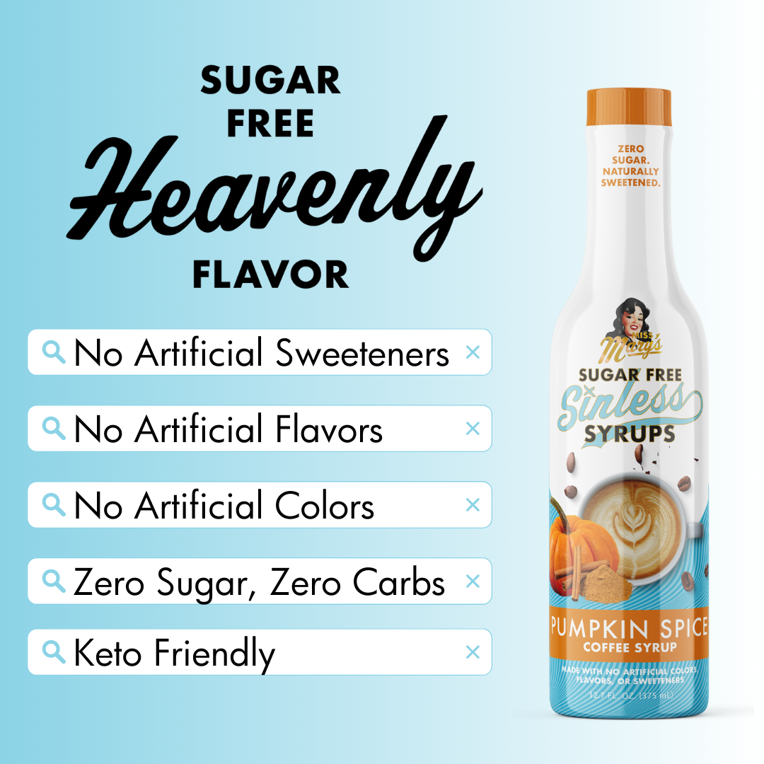 Pumpkin Spice Sugar Free Sinless Syrups