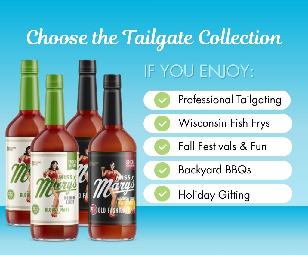 Tailgate Collection — Bloody Mary & Old Fashioned Mix 4-Pack