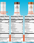 Sugar free Sinless Syrup Classic  Collection Nutrition Labels