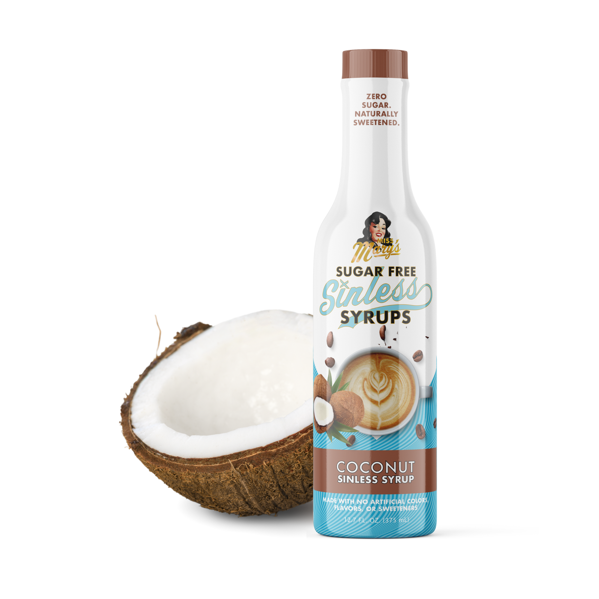 Miss Mary&#39;s Coconut Sugar-free Sinless Syrup