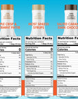 Sugarfree Custom Sinless Syrup Collection Nutrition Labels