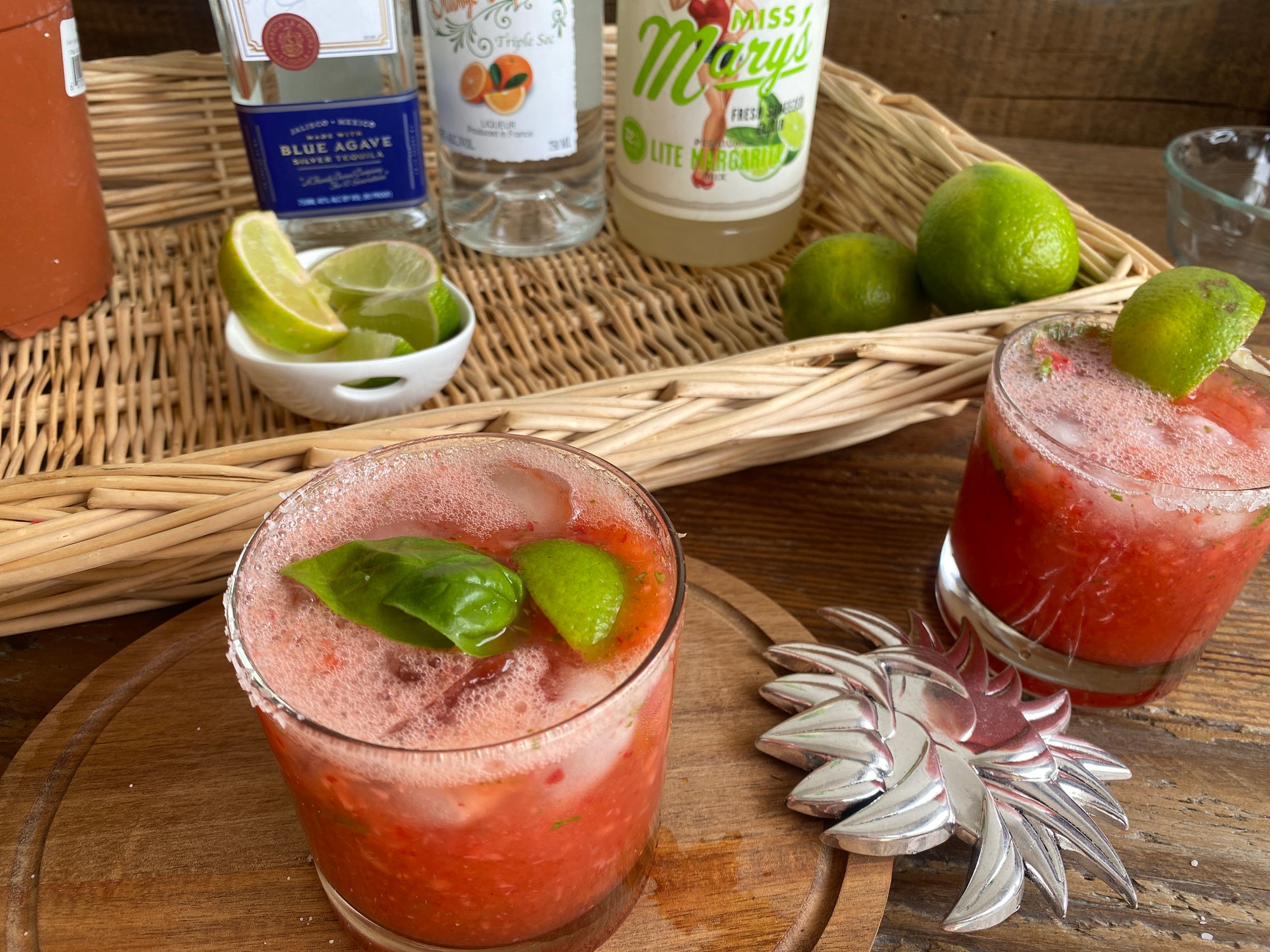 Miss Mary's Strawberry Margarita 