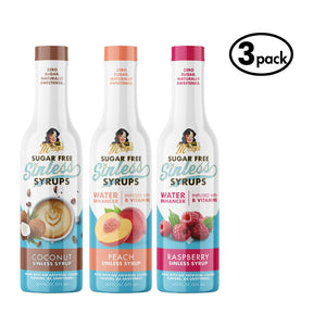 Fruit Collection 3-Pack—Sugar Free Sinless Syrup Sampler