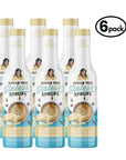 Six bottles of Sugar Free Sinless Syrups with a white background