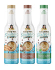 Morning Vacay Syrup Trio - Almond Biscotti, Coconut, Irish Cream