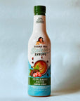 Miss Mary's Peppermint Pattie Sugar Free Sinless Syrup bottle on blue background