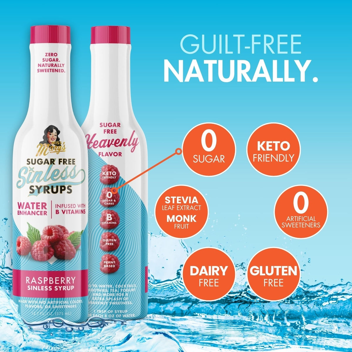 What makes Raspberry Sinless Syrup Better?