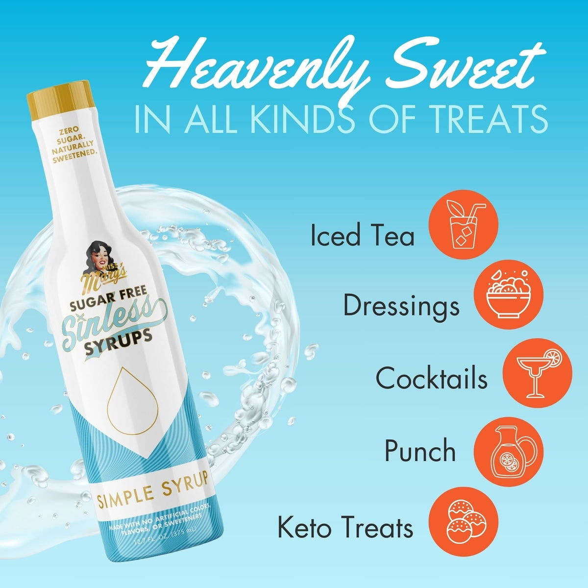 How to use Sugarfree Sinless Simple Syrup