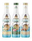 Winter Delights Syrup Trio — Cinnamon Dolce, Peppermint Pattie, White Chocolate