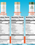 Sugarfree Winter Delights Sinless Syrup Collection Nutrition Labels
