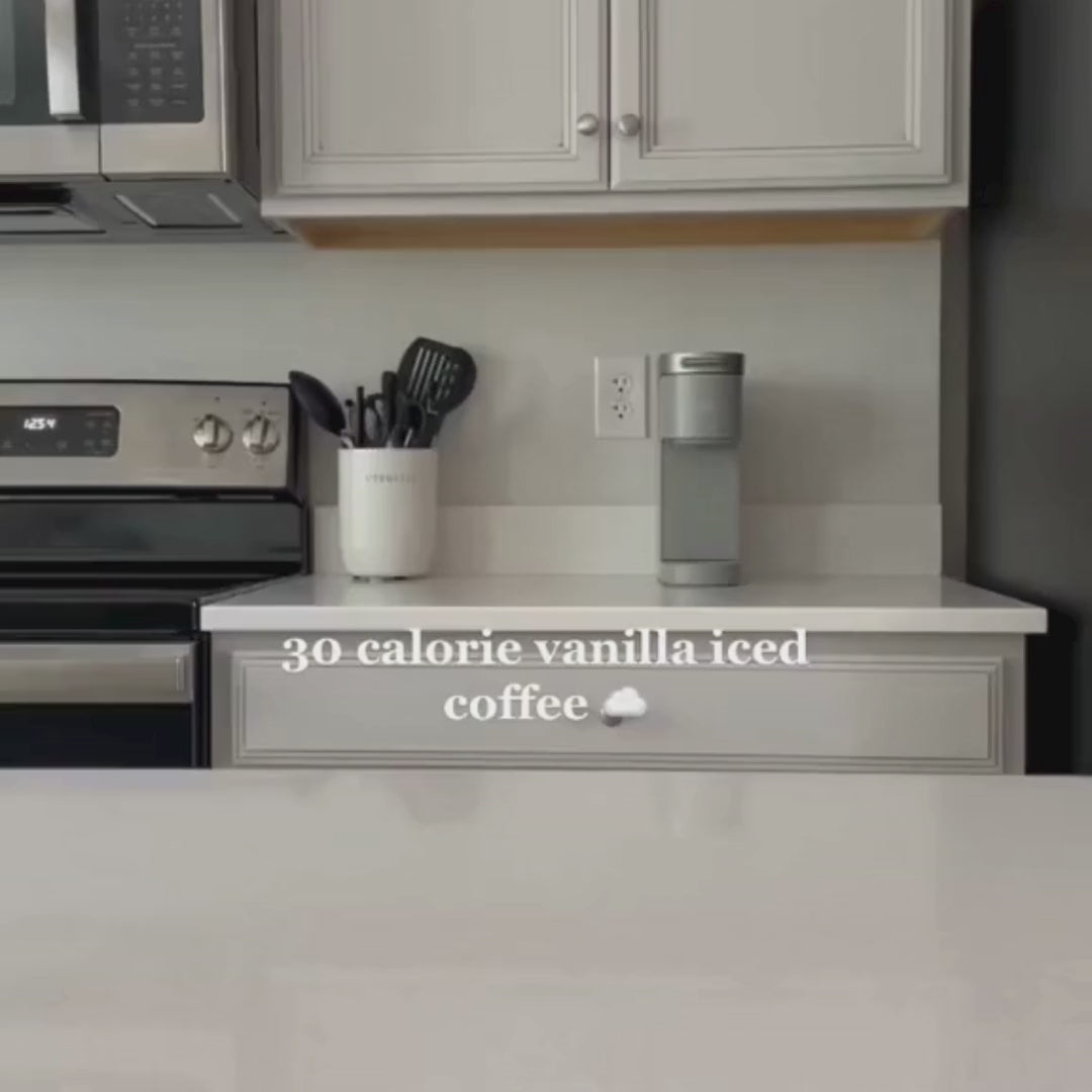 30 calorie vanilla latte recipe with Madagascar Vanilla Sinless Syrup