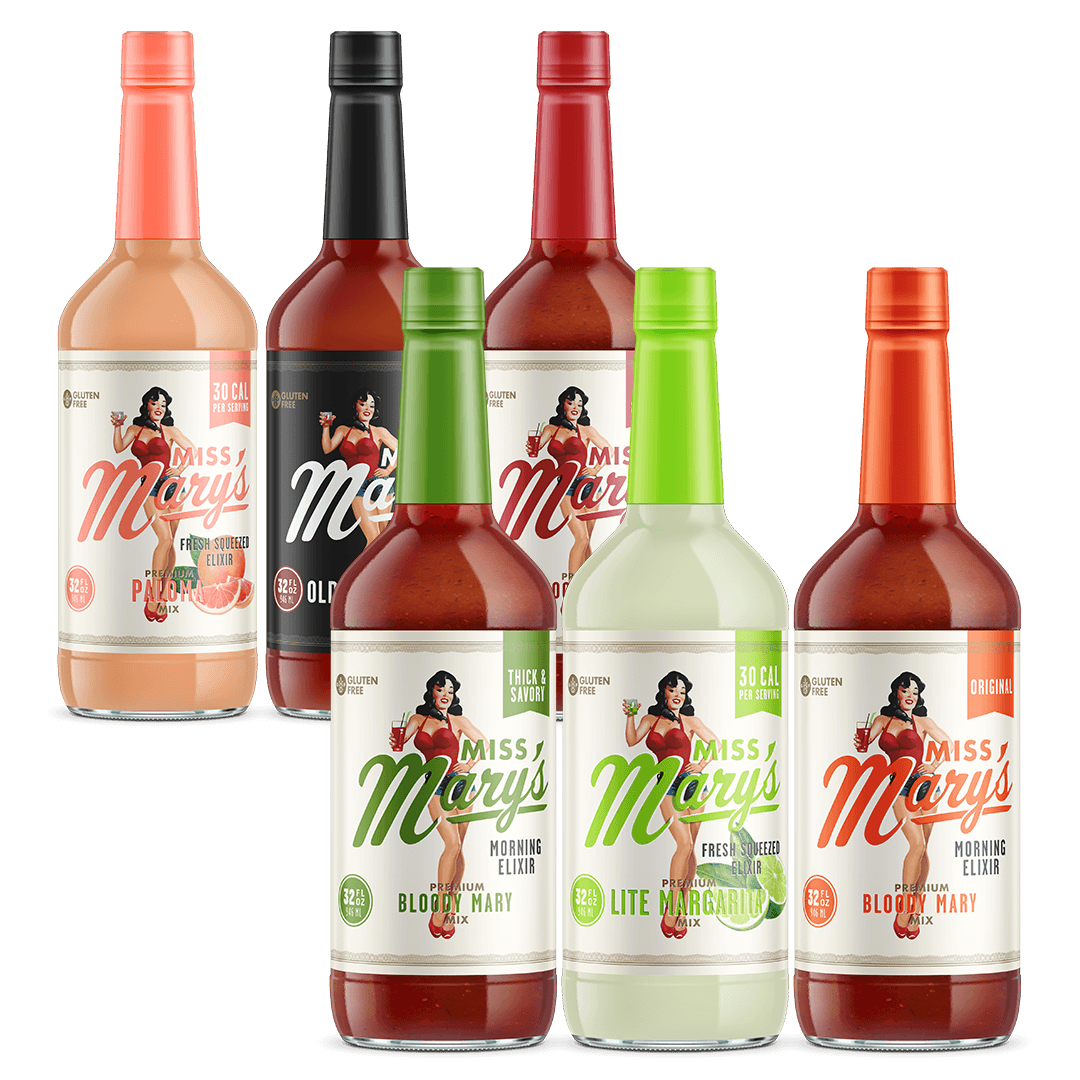 Build Your Own Pack - 2, 4, or 6 Bottles - Miss Mary&#39;s Mix